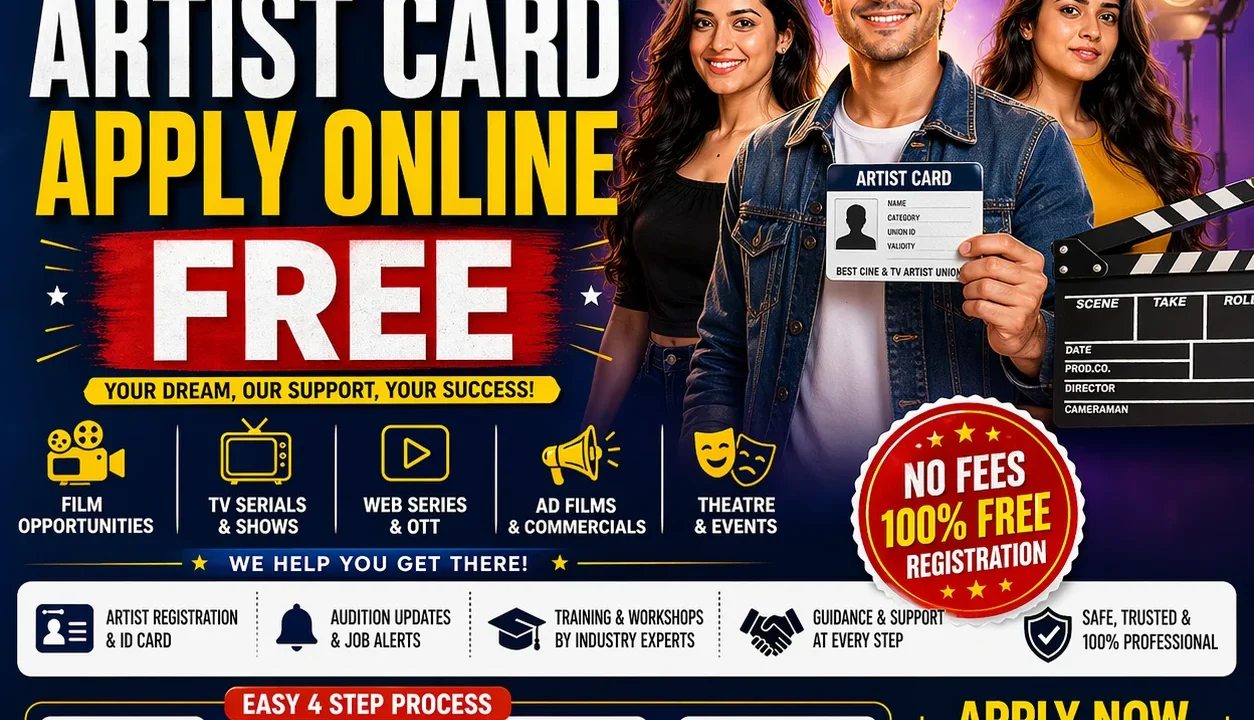 Artist Card Apply Online Free in India – Complete Guide & Career Tips (2026)