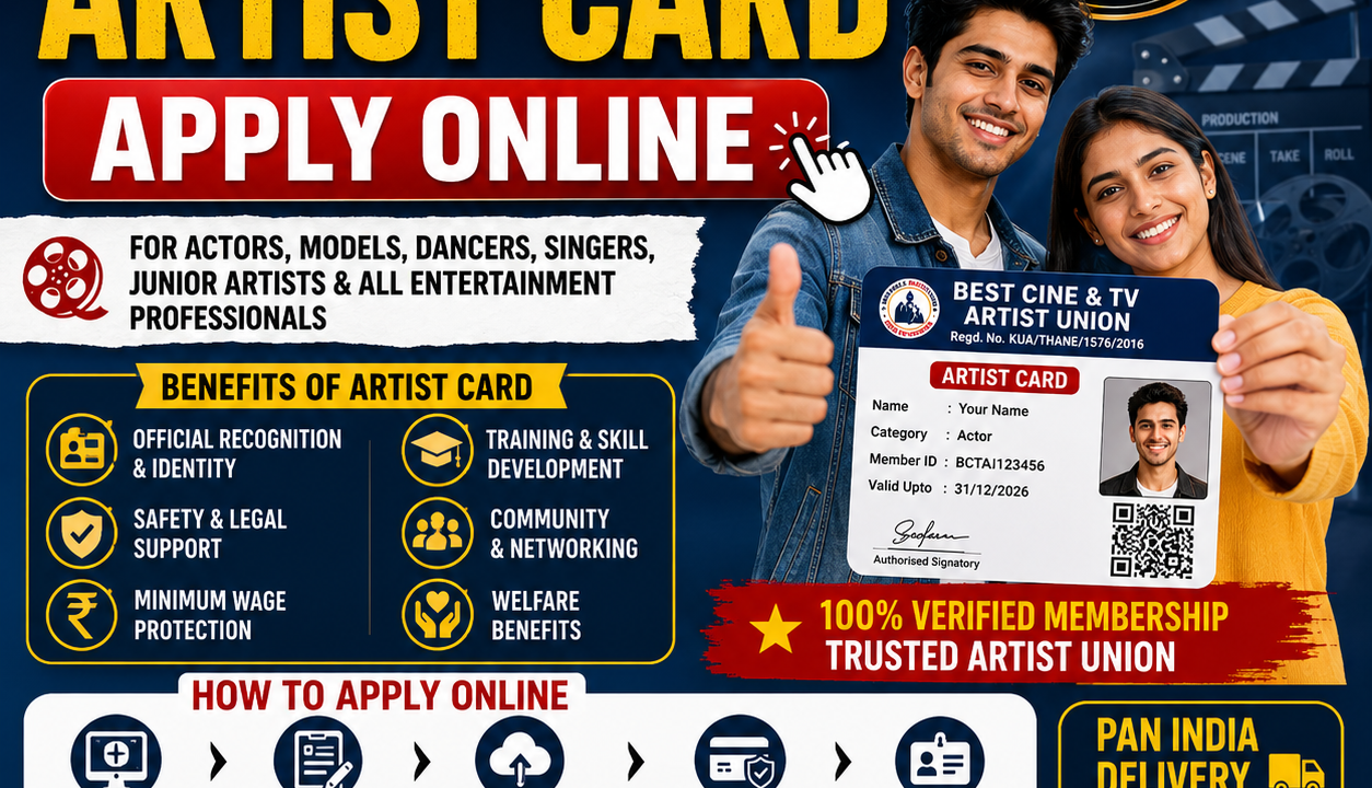 Film Industry Artist Card Apply Online – Complete Guide & Benefits